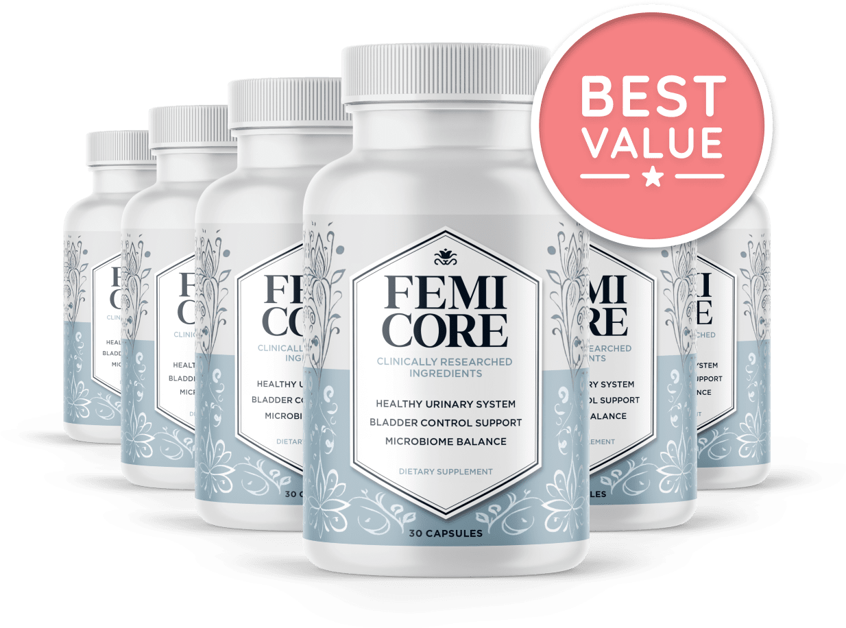 FemiCore 6 bottle best value package