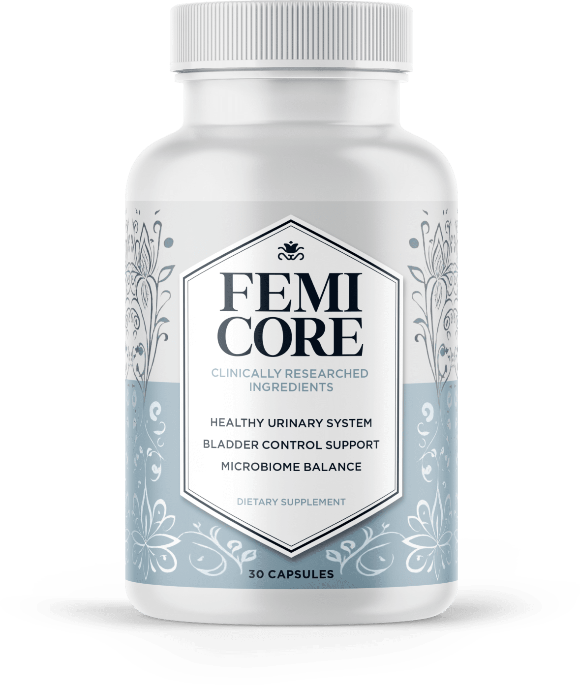 FemiCore bladder health supplement bottle