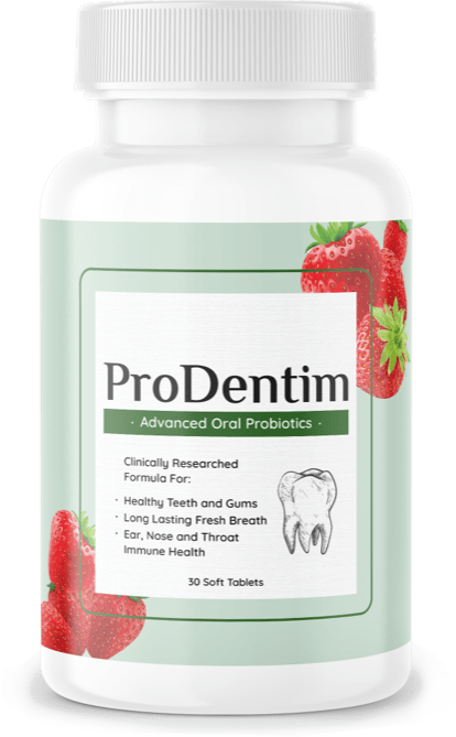 ProDentim dental probiotic bottle