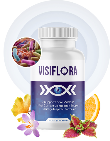 VisiFlora precision vision support that starts in the gut